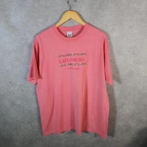 Gildan Pink Gatlinburg Men's Short Sleeve Tee